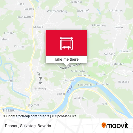 Карта Passau, Sulzsteg