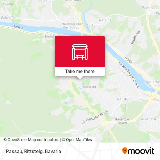 Карта Passau, Rittsteig