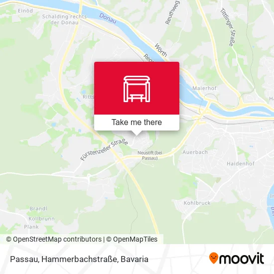 Карта Passau, Hammerbachstraße