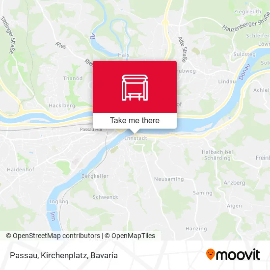 Карта Passau, Kirchenplatz