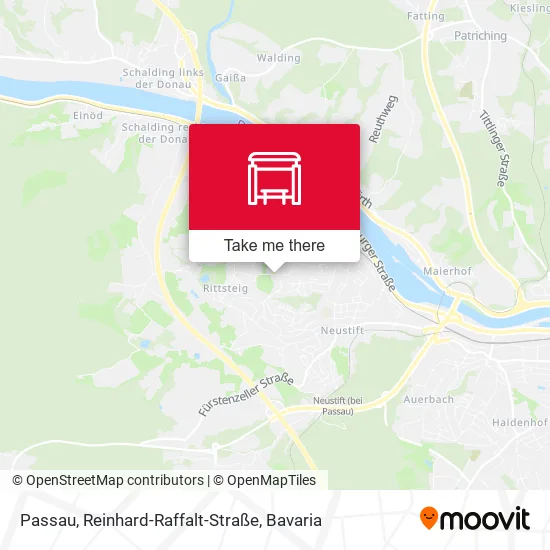 Карта Passau, Reinhard-Raffalt-Straße