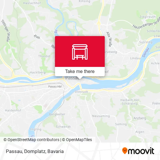 Карта Passau, Domplatz