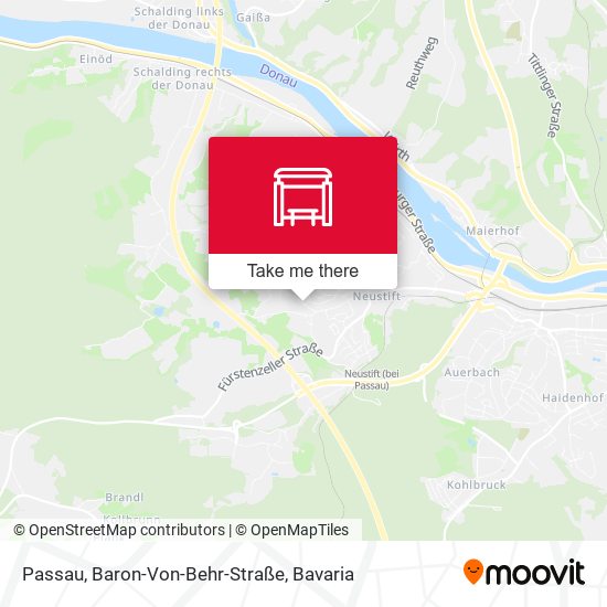 Passau, Baron-Von-Behr-Straße map