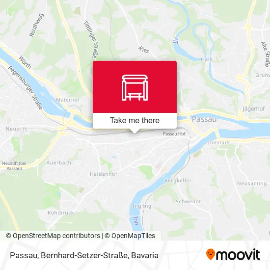Карта Passau, Bernhard-Setzer-Straße