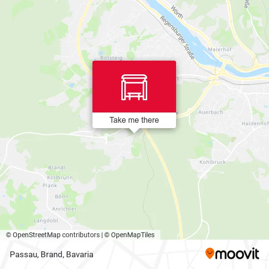 Карта Passau, Brand