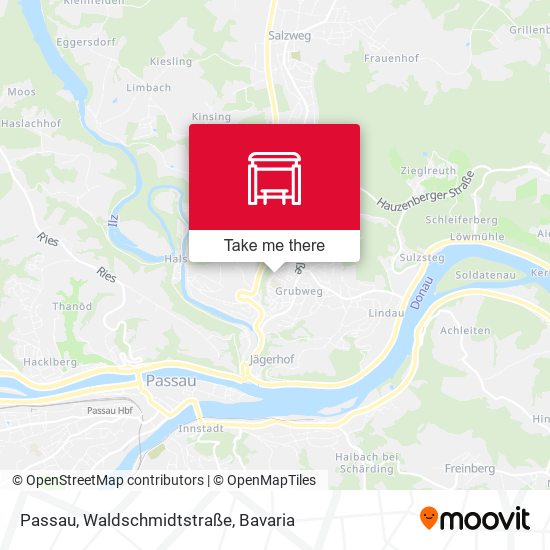 Passau, Waldschmidtstraße map