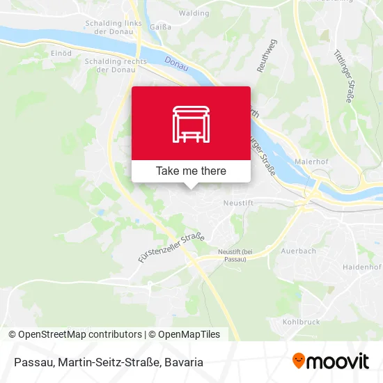 Карта Passau, Martin-Seitz-Straße