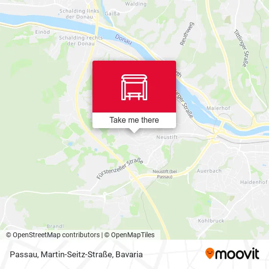 Карта Passau, Martin-Seitz-Straße