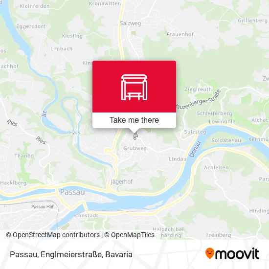 Карта Passau, Englmeierstraße