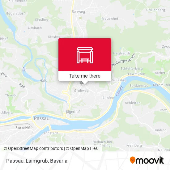 Карта Passau, Laimgrub