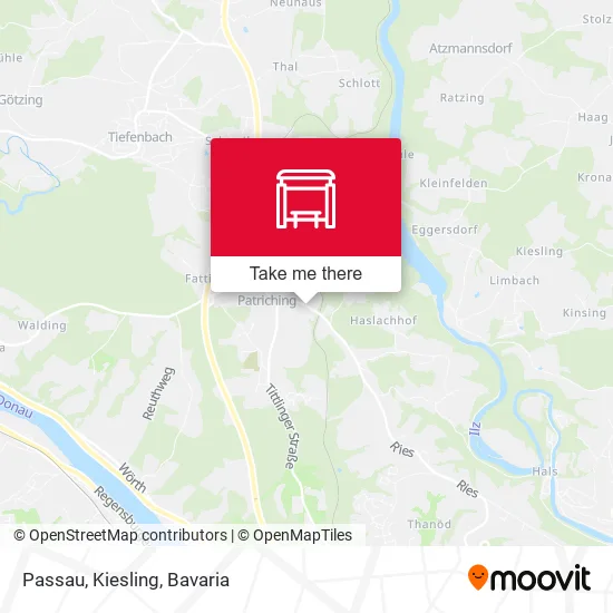 Карта Passau, Kiesling