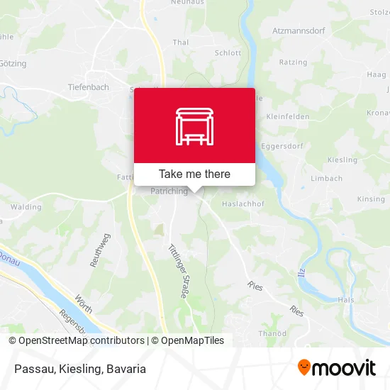 Карта Passau, Kiesling