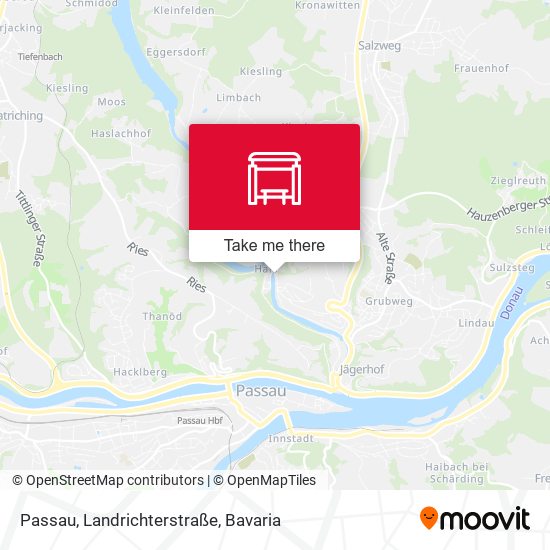 Passau, Landrichterstraße map