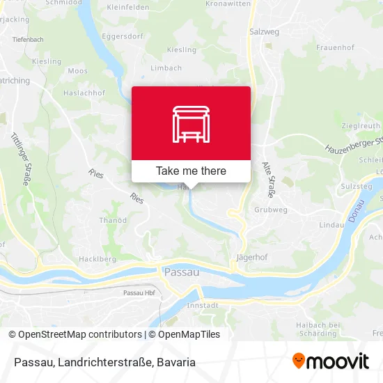 Карта Passau, Landrichterstraße
