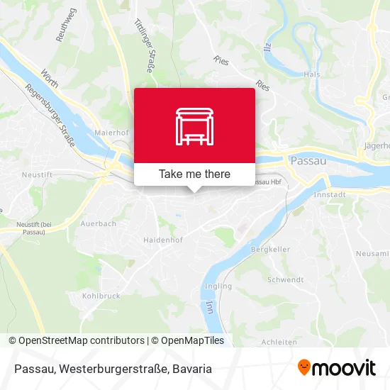 Карта Passau, Westerburgerstraße