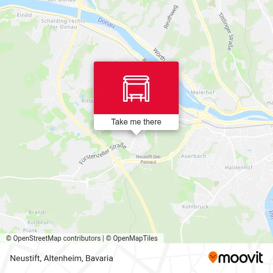 Neustift, Altenheim map