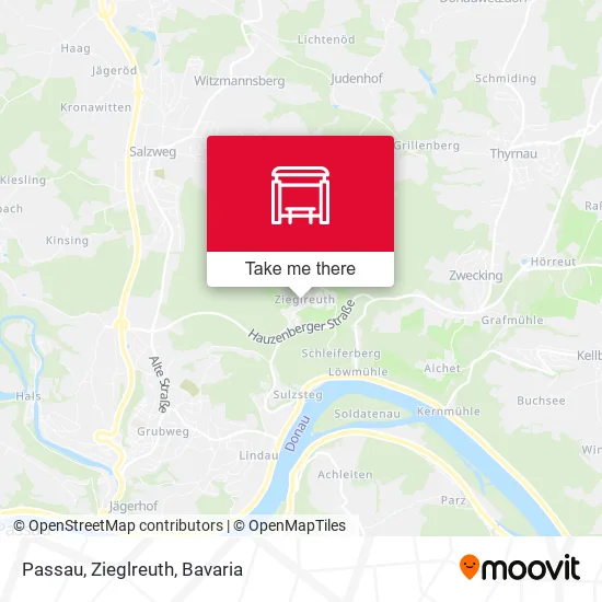 Карта Passau, Zieglreuth