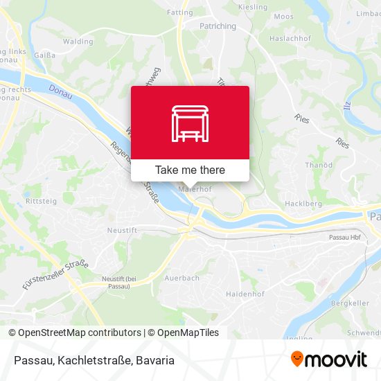 Passau, Kachletstraße map