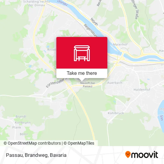 Карта Passau, Brandweg