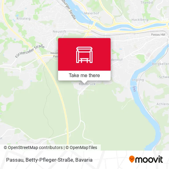 Карта Passau, Betty-Pfleger-Straße