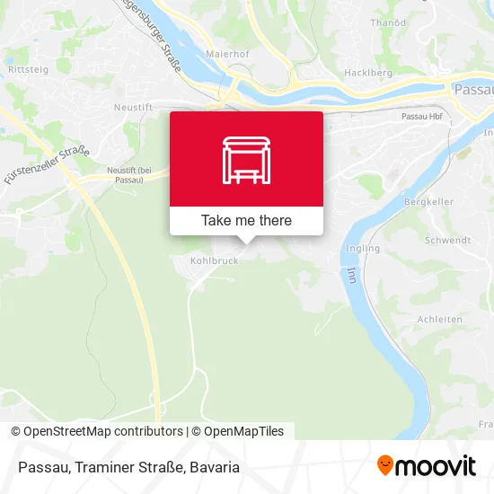 Карта Passau, Traminer Straße