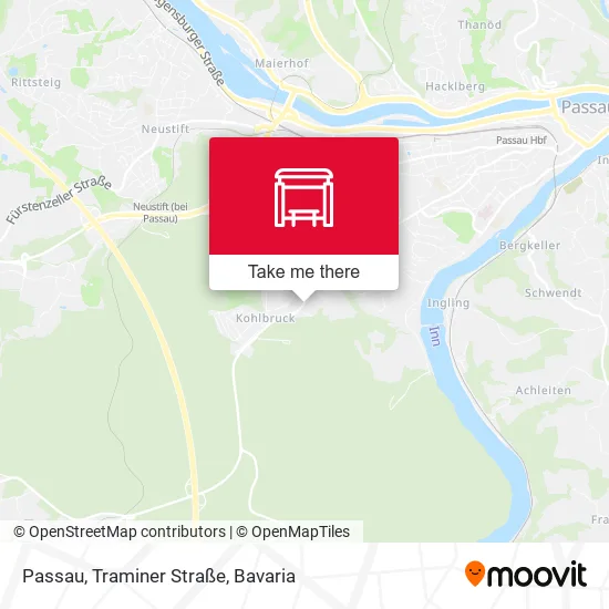 Карта Passau, Traminer Straße