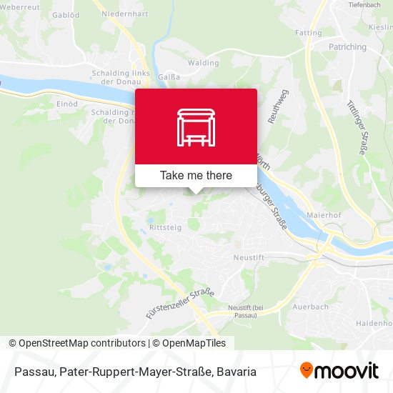 Passau, Pater-Ruppert-Mayer-Straße map