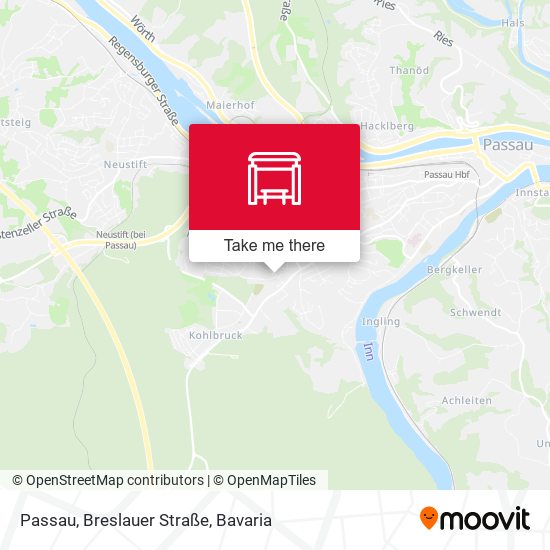 Passau, Breslauer Straße map
