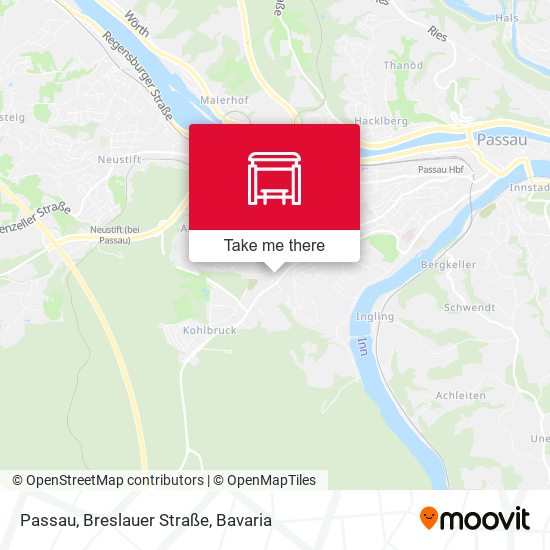 Passau, Breslauer Straße map
