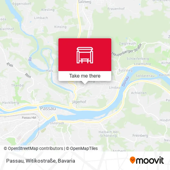 Карта Passau, Witikostraße