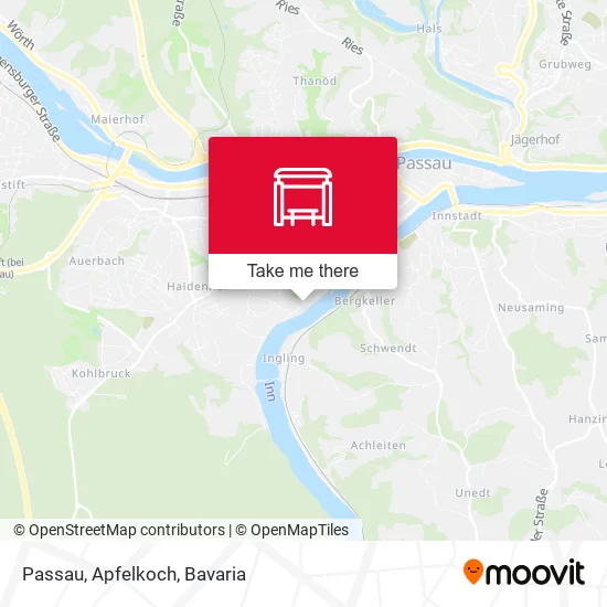 Карта Passau, Apfelkoch