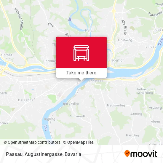 Карта Passau, Augustinergasse