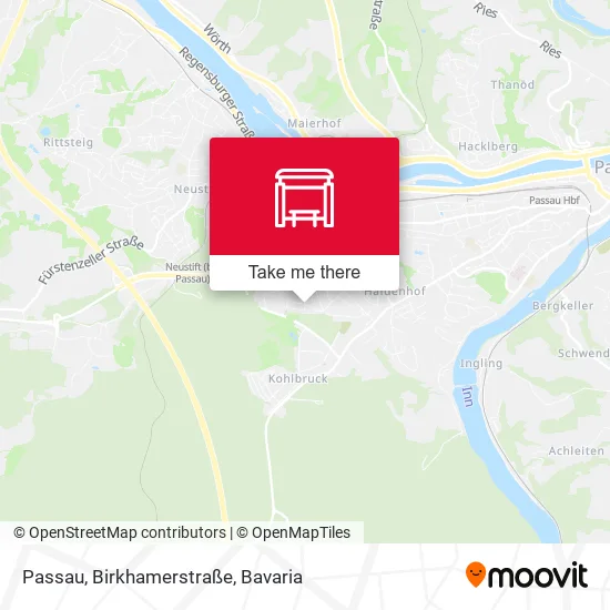 Карта Passau, Birkhamerstraße