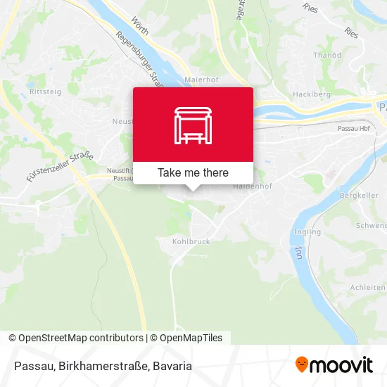 Карта Passau, Birkhamerstraße