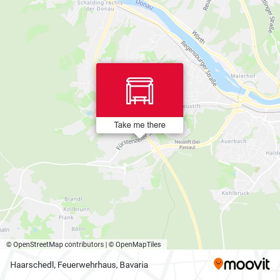 Haarschedl, Feuerwehrhaus map