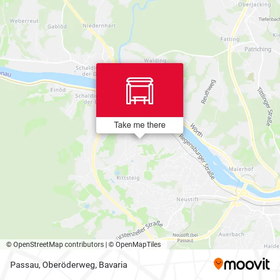 Карта Passau, Oberöderweg