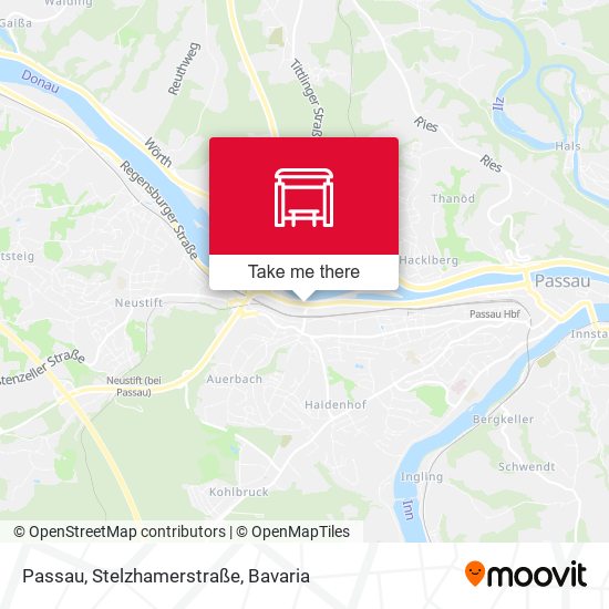 Passau, Stelzhamerstraße map