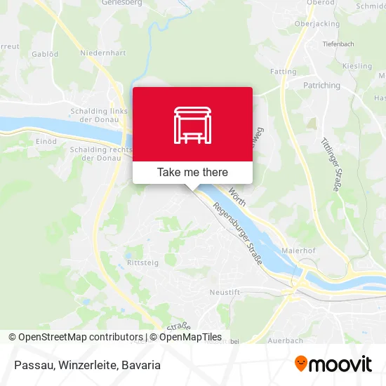 Карта Passau, Winzerleite