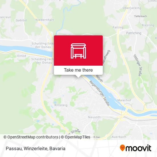 Карта Passau, Winzerleite