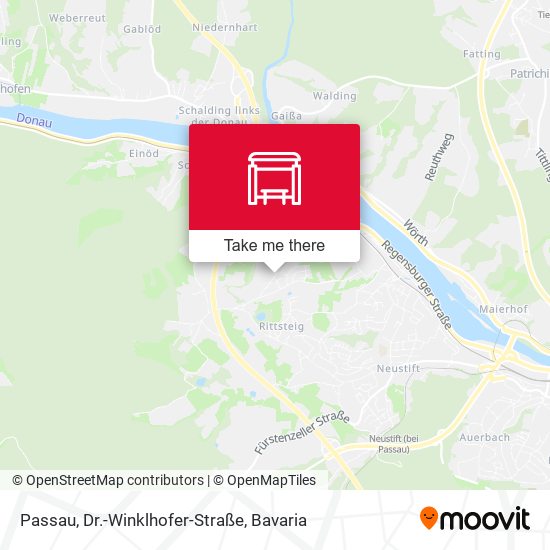 Passau, Dr.-Winklhofer-Straße map