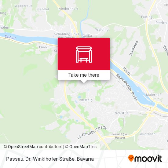 Passau, Dr.-Winklhofer-Straße map