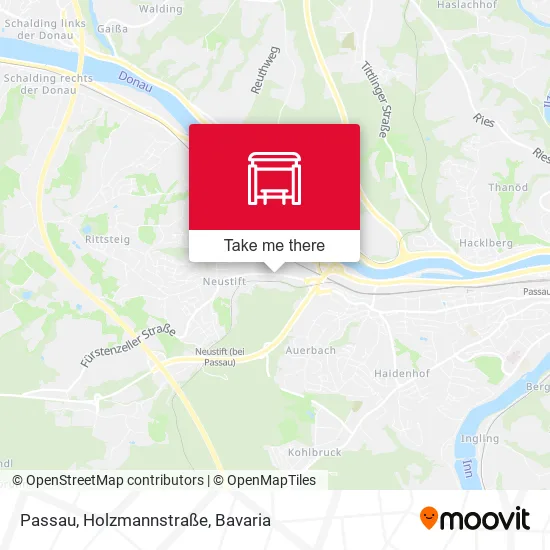 Карта Passau, Holzmannstraße