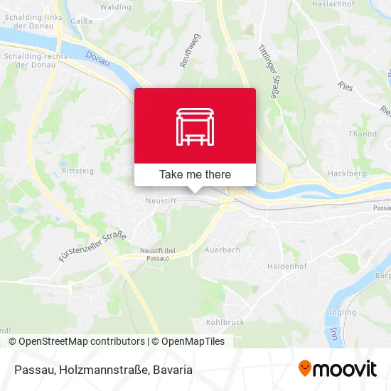 Карта Passau, Holzmannstraße