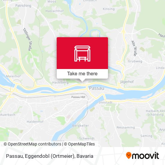 Passau, Eggendobl (Ortmeier) map