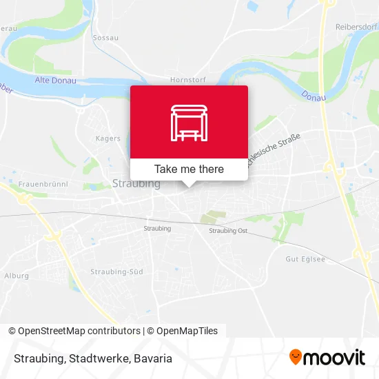 Карта Straubing, Stadtwerke