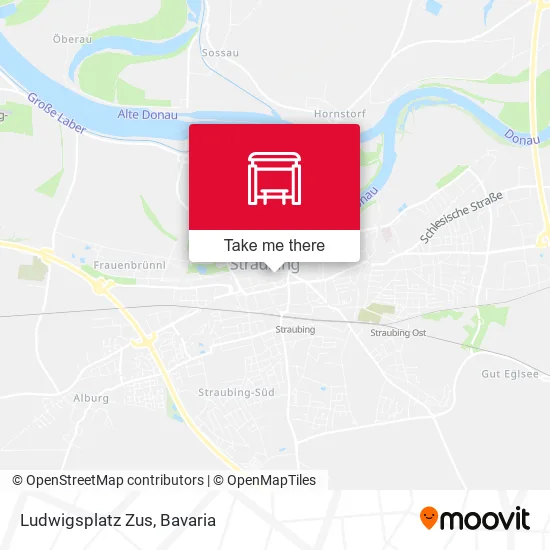Карта Ludwigsplatz Zus