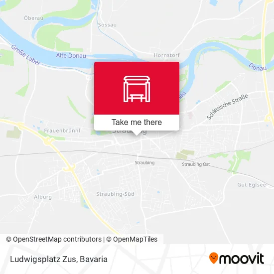 Карта Ludwigsplatz Zus