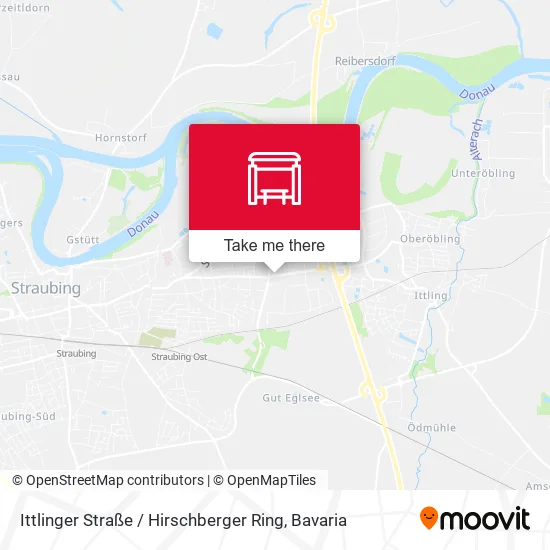 Карта Ittlinger Straße / Hirschberger Ring