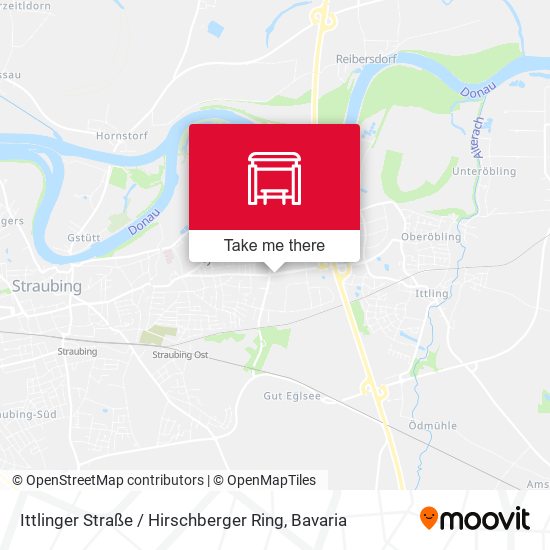 Ittlinger Straße / Hirschberger Ring map