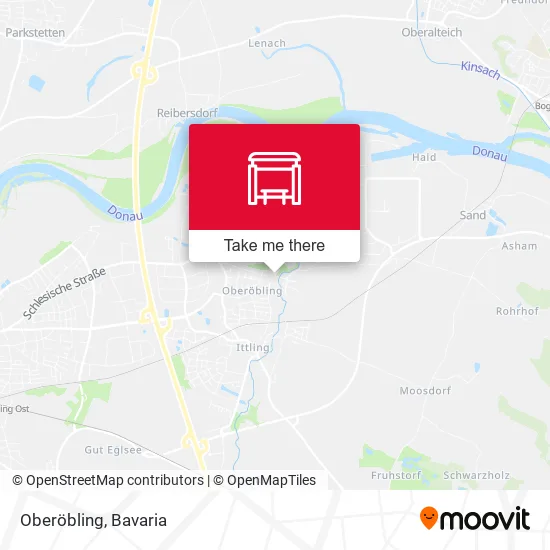 Карта Oberöbling